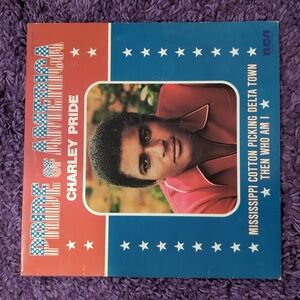 Vintage Charlie Pride  Pride Of America LP vinyl record